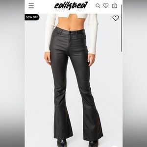 Edikted Leather Pants